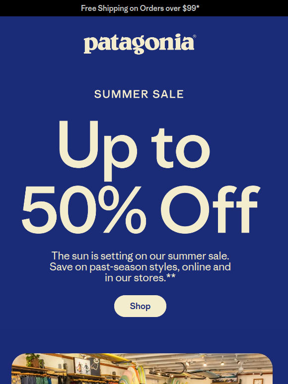Last call for up to 50% off
