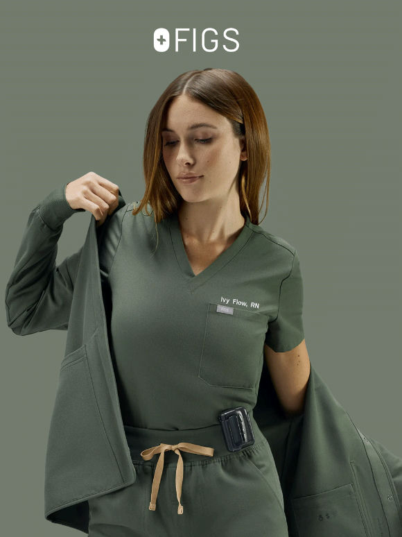 Snap to It: The Claire Scrub Jacket
