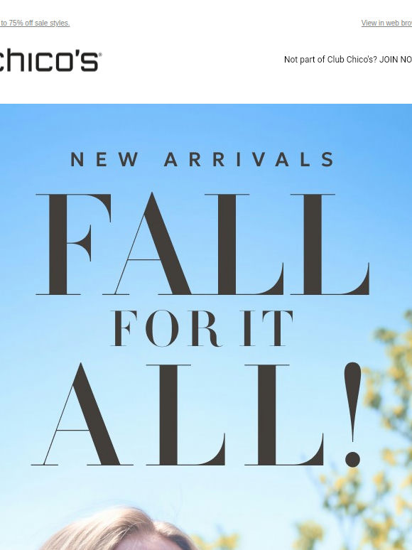 Next up: September style