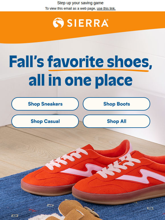 TONS of footwear for fall 🥾
