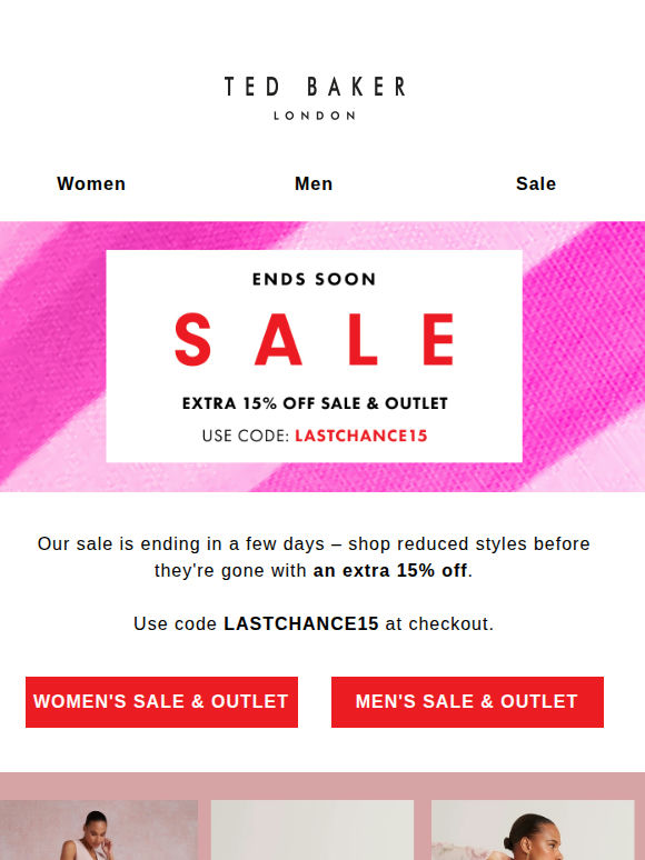 Last Days of Up to 50% Off