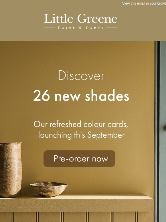 26 new shades to discover this September