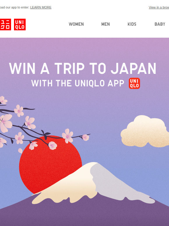 Three days left to win a FREE trip to Japan!