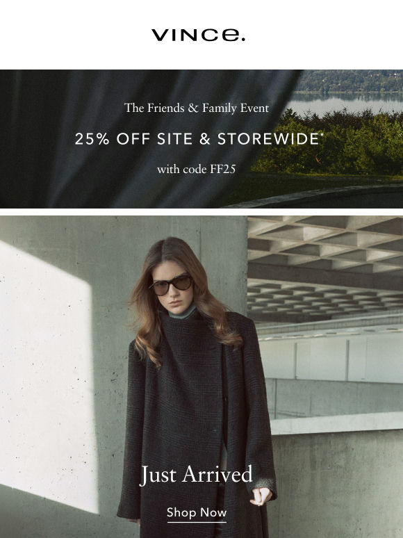 25% Off New Arrivals