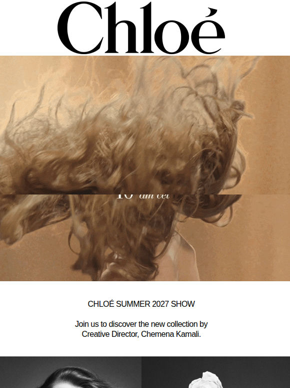 SAVE THE DATE: CHLOÉ SUMMER 2027 SHOW