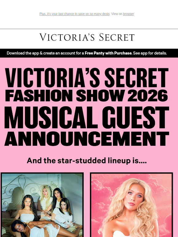 Inside: Musical Guest Announcements