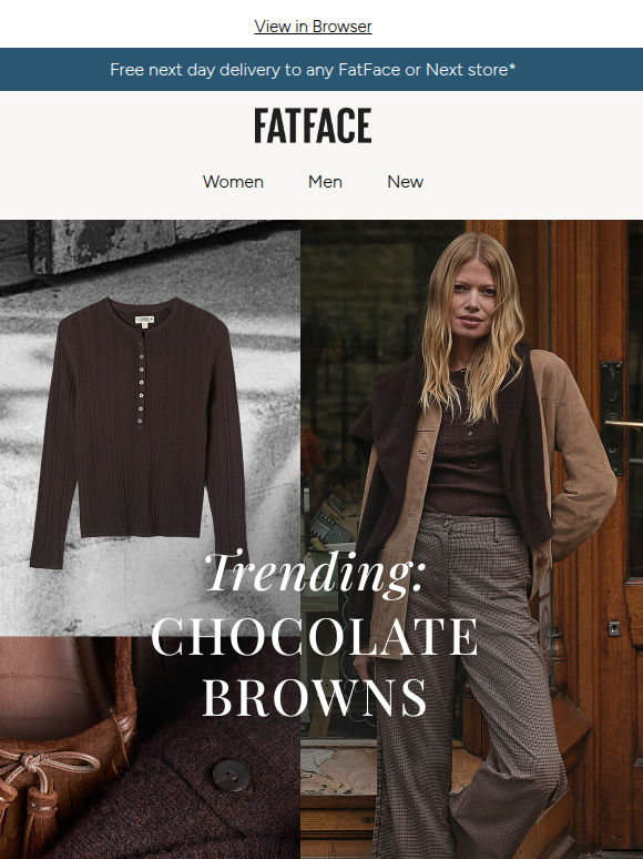 Your wardrobe's sweet spot? 🍫
