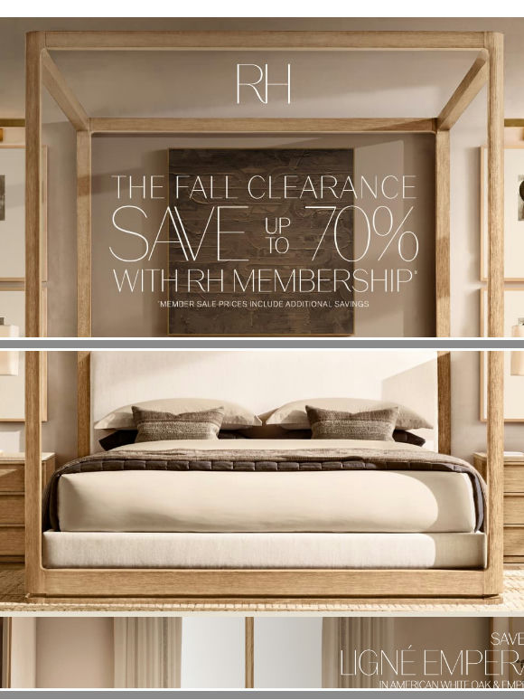 Enjoy Up to 70% Off Bedroom, Bath, Living & More