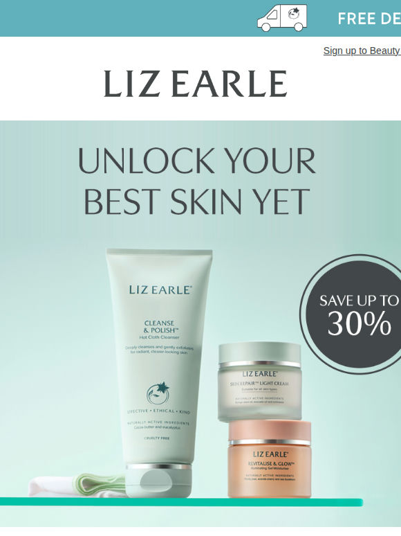 Save up to 30% sitewide