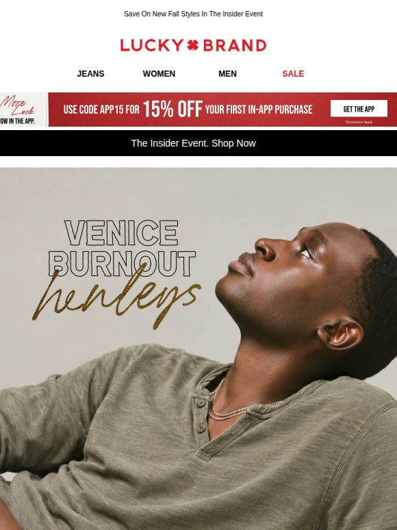 NEW! French Terry Venice Burnout (+ Up To 50% Off)