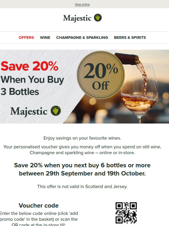Your new 20% voucher is here! Don't miss out