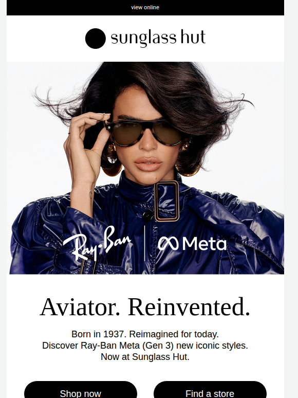Complete your look with Ray-Ban Meta (Gen 3)