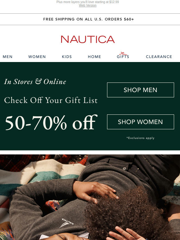 From $29.99: Our warmest Nautex fleece