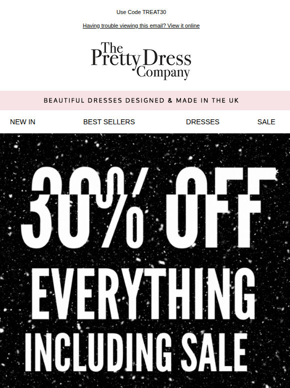 30% Off Everything Continues | Including Sale with code TREAT30 🍭