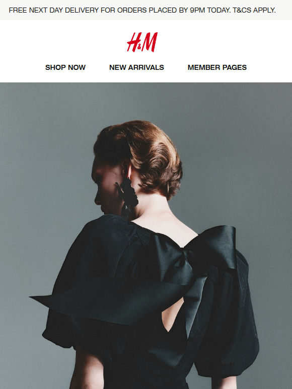 Enjoy free next day delivery