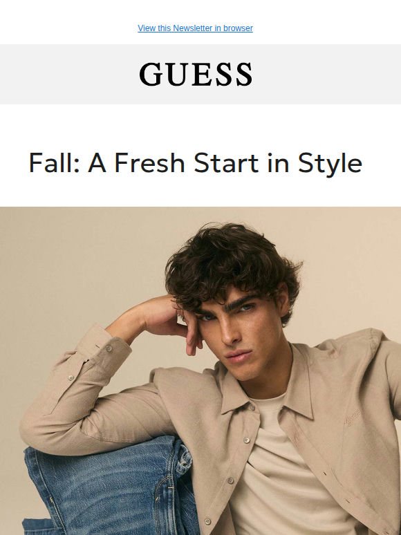 New arrivals for a refined Fall