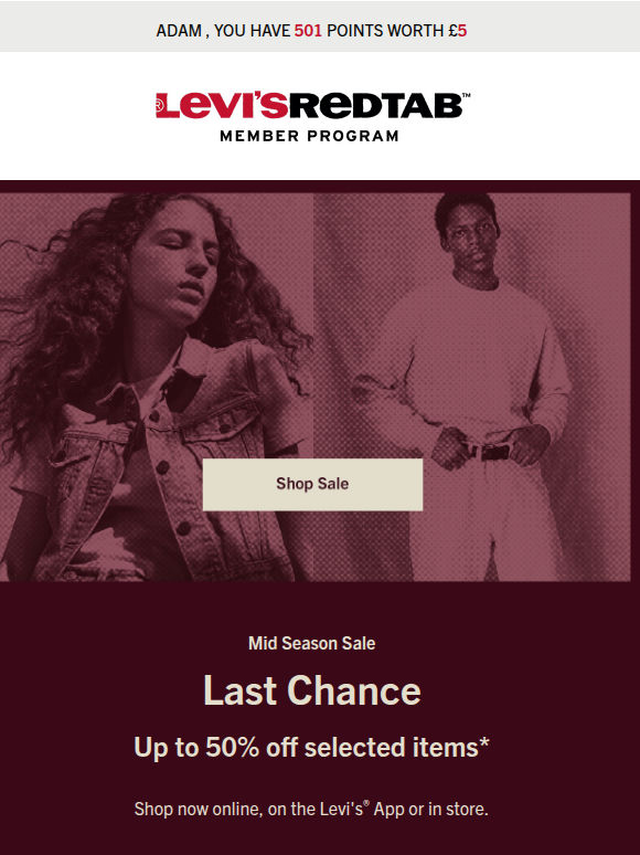 Last chance 📢❗🚨 Up to 50% off selected items*