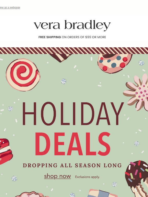 Holiday deals JUST dropped