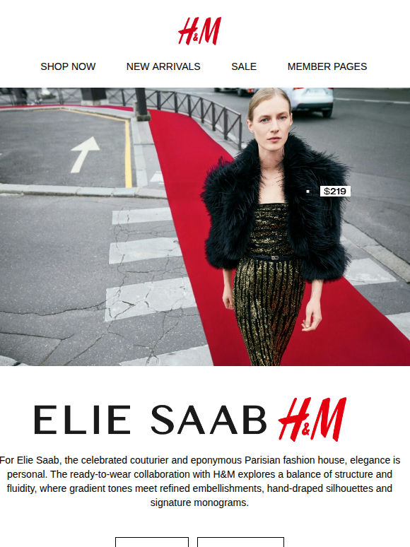 Elie Saab H&M is here