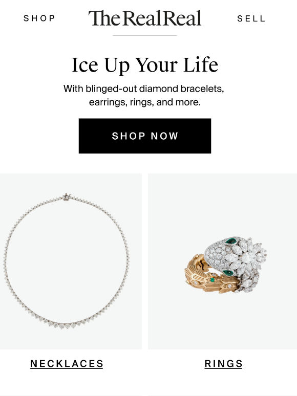 You deserve diamonds