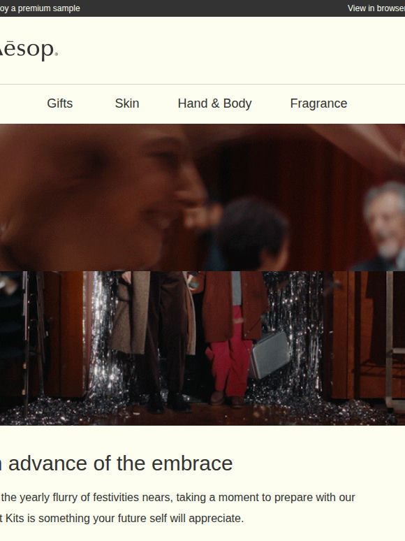 Preparing for the festive season