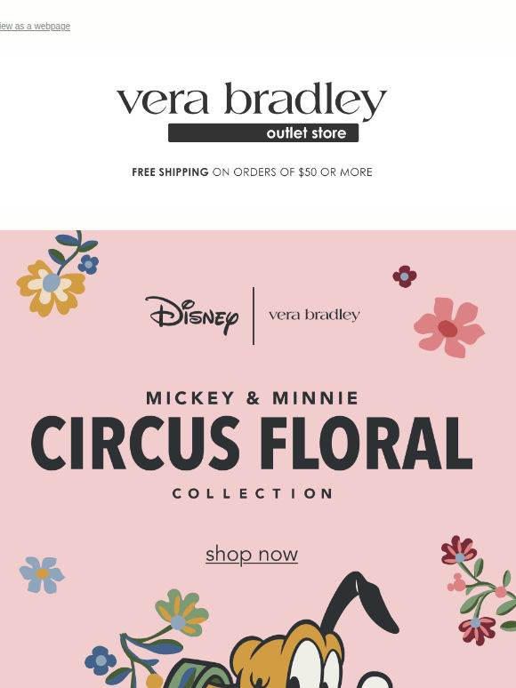 NEW: Disney's Mickey & Minnie Circus Floral Collection 🎪✨