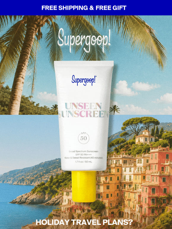 SPF for every holiday trip