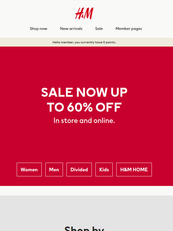 SALE UP TO 60% OFF