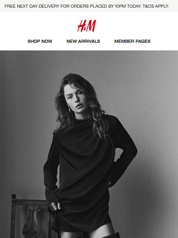 Enjoy free Next Day Delivery today