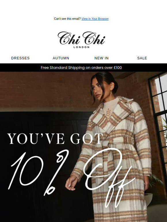 Your 10% off is waiting ⏰