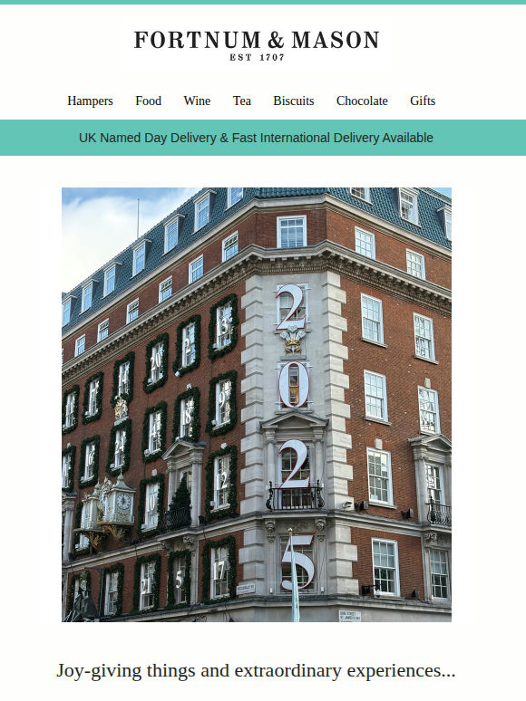 Welcome to the World of Fortnum's