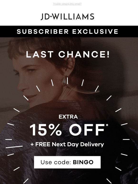 Get it before the end of the year with FREE next day delivery and 15% off 🚗