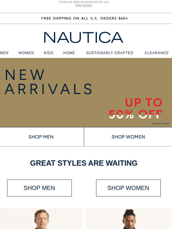 THIS JUST IN: Up to 50% Off NEW Arrivals 🤩