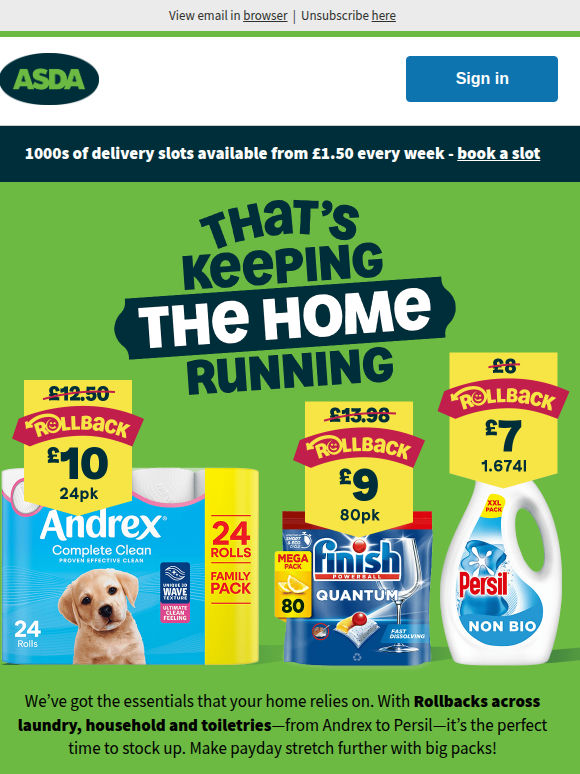 Your home essentials but bigger and better 🏠