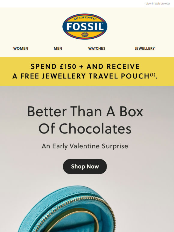 Open For An Early Valentine 💝