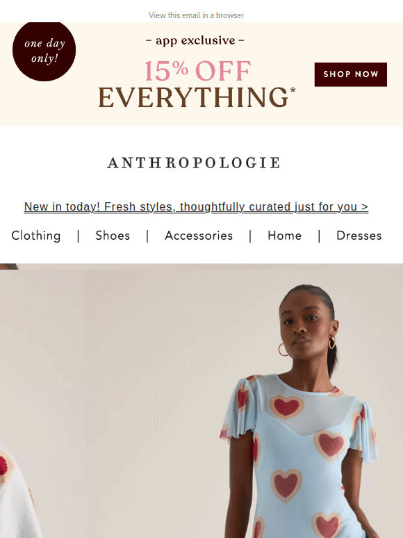 FRIDAY FEELING: New Never Fully Dressed