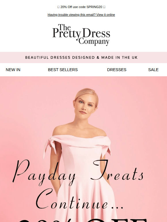 20% OFF | Payday Treats Continues 🍭