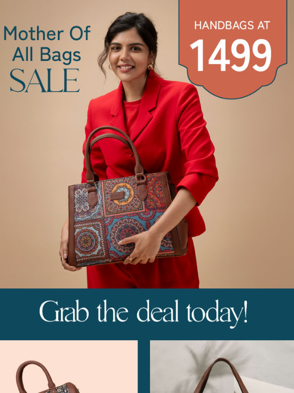 ₹1499 Exclusive Handbag - Limited Time Only!