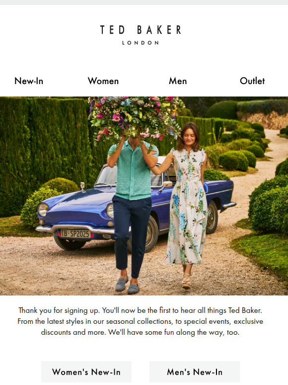 Welcome to Ted Baker