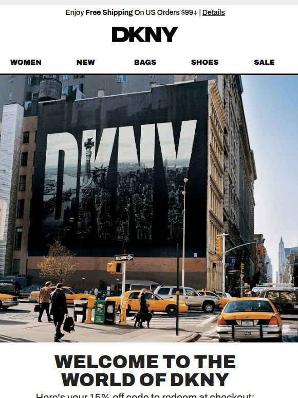 Welcome to the World of DKNY