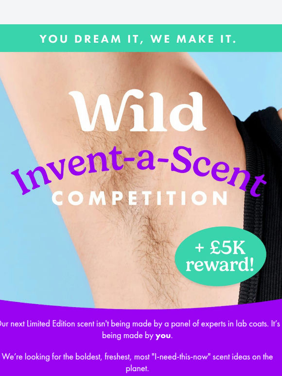 Invent our next scent, Win £5000!