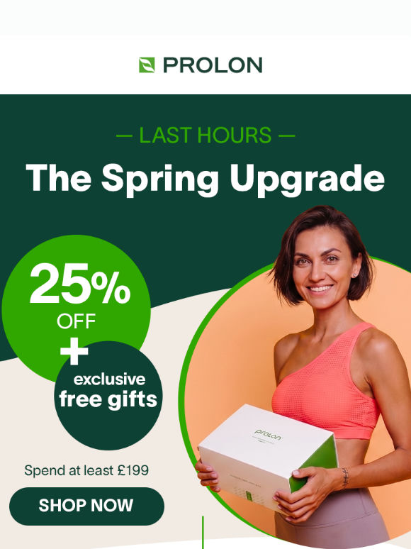 ⏳The Spring Upgrade: a last chance not to miss 🆙