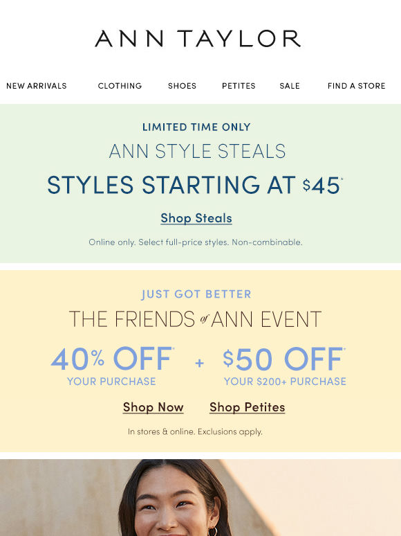 Shop Spring Must-Haves With 40% Off Your Purchase
