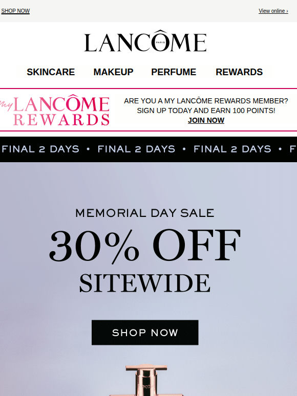 30% OFF Sitewide Ends Tomorrow! 🚨