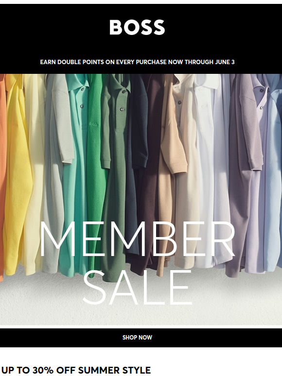 Last Weekend: Up to 30% Off Summer Style