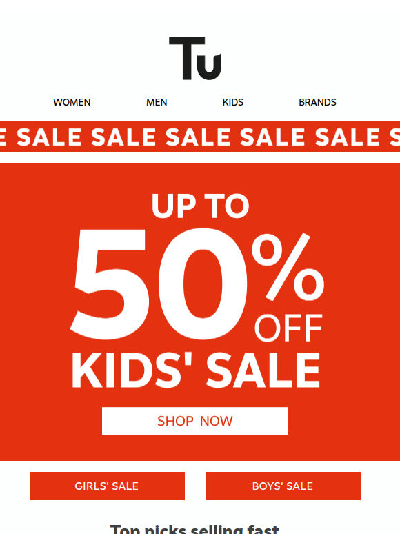 🏷️Up to 50% off Kidswear now on