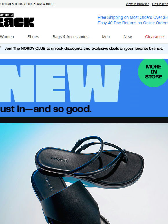 Deals on NEW shoes inside