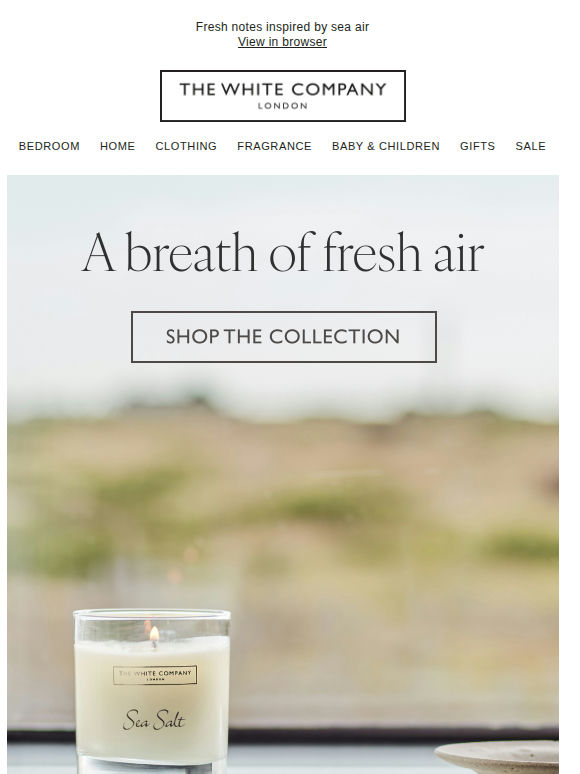 The scent of the coast