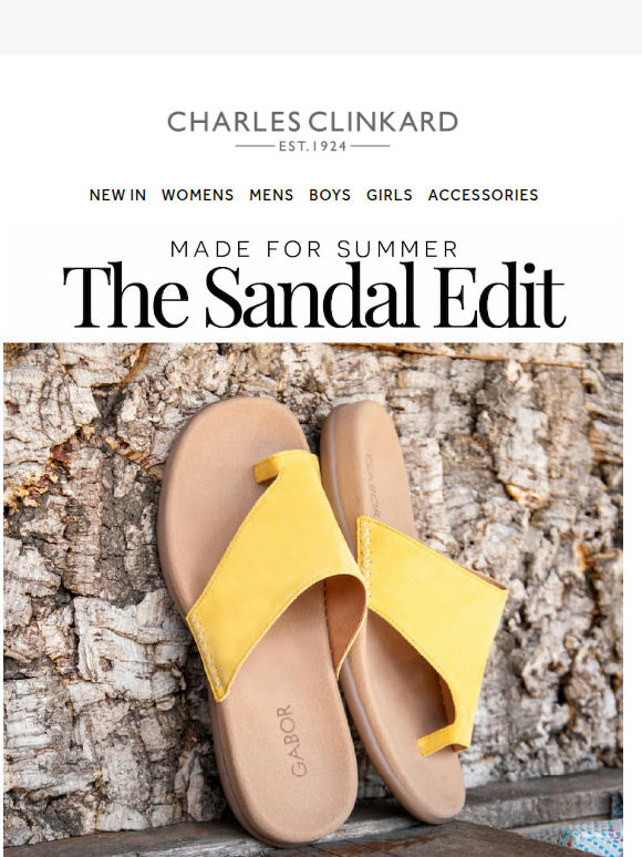 The Sandal Edit ☀️