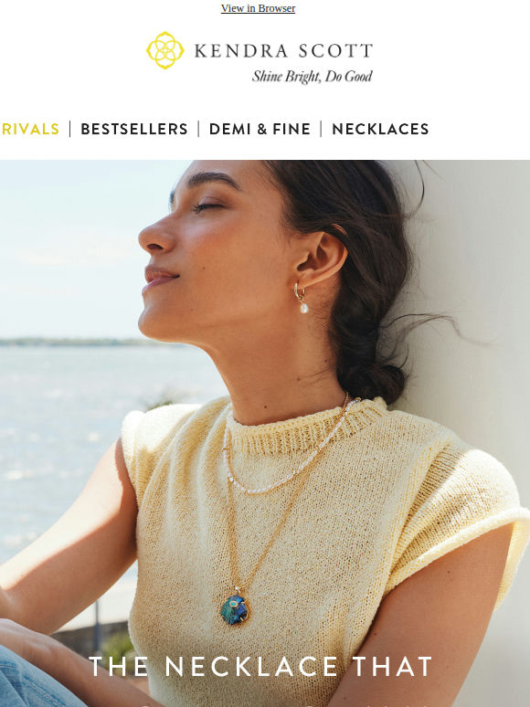This Necklace Feels Like Summer
